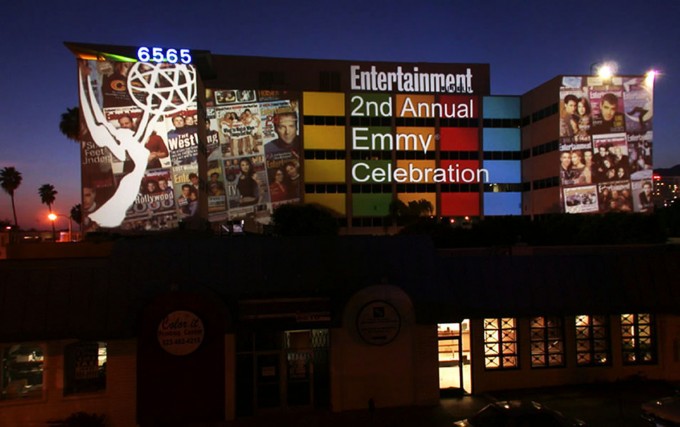 ENTERTAINMENT WEEKLY, Projection Mapping ENTERTAINMENT WEEKLY, Projection Mapping
