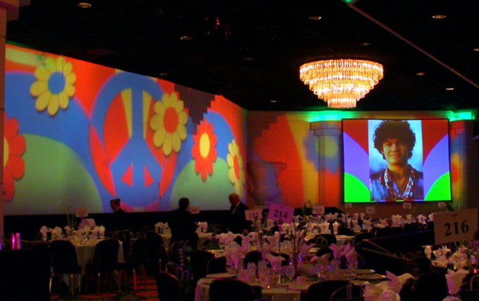 PLANET EVENTS, Ballroom Projection PLANET EVENTS, Ballroom Projection