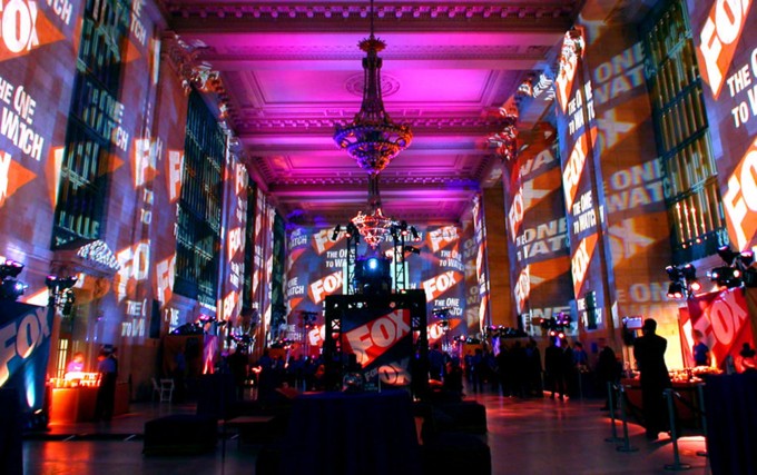 ANGEL CITY DESIGNS, Grand Central Station Projection ANGEL CITY DESIGNS, Grand Central Station Projection