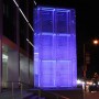 Blue Cube Sculpture