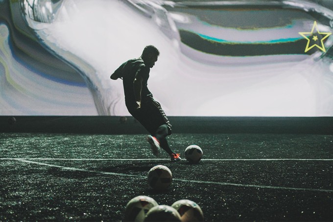 adidas interactive projection
