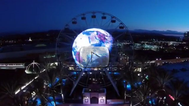 IRVINE GIANT WHEEL LED Wall